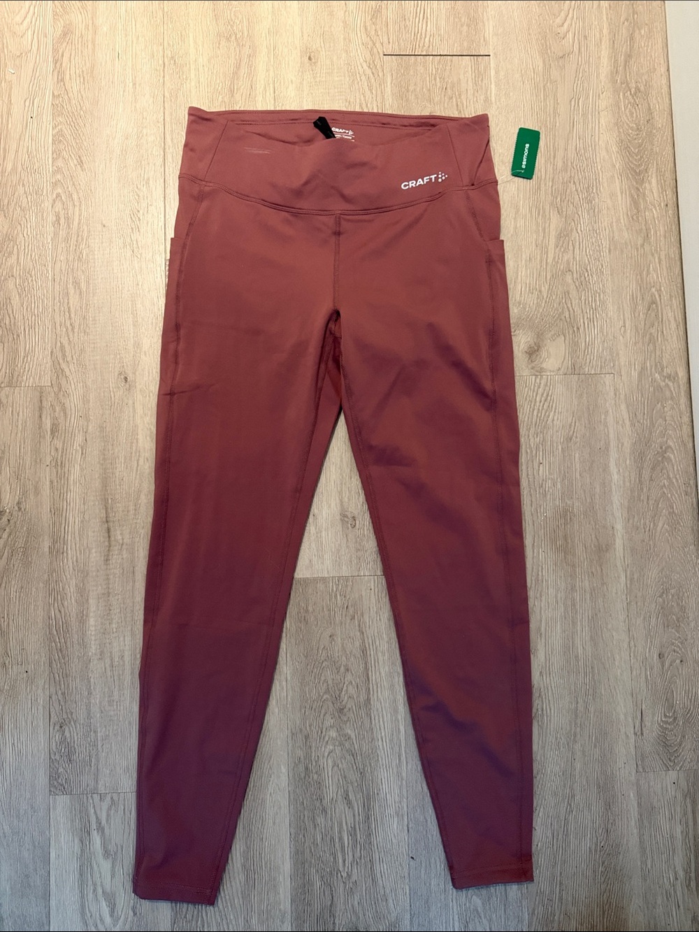 Craft High-Waist Leggings in Dusty Rose Mauve